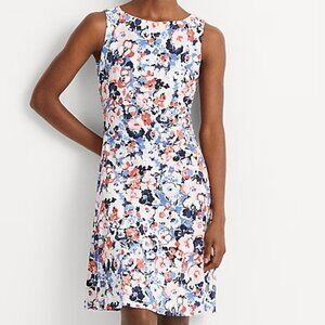 Lauren Ralph Lauren Women’s Floral Sleeveless Jersey Knee Length Dress Size 8P